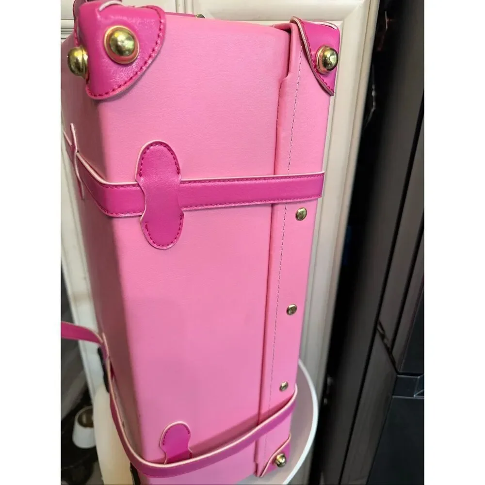 Disney Parks Bibbidi Bobbidi Boutique Disney Fantasy Cruise Ship Luggage Pink OS